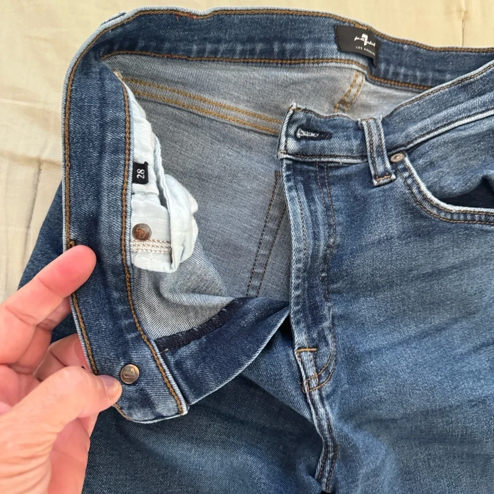 7 for all Mankind Distressed Women Jeans - cropped Alexa - Picture 11 of 12